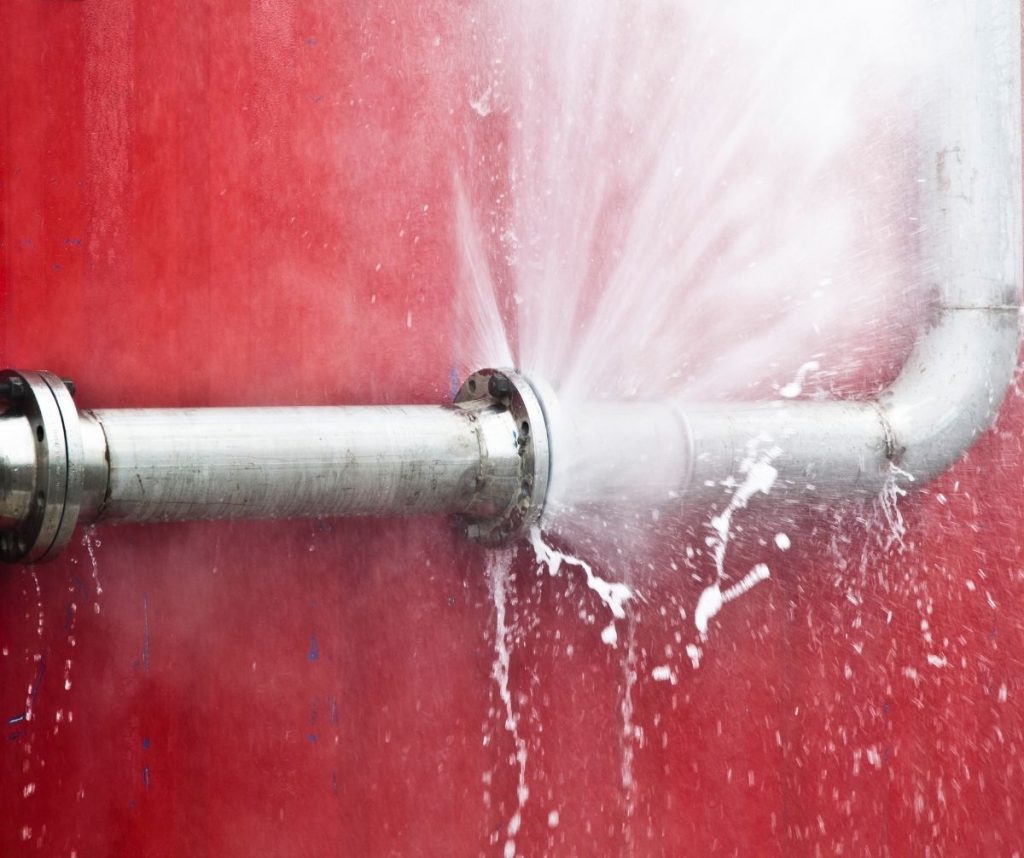 high pressure pipe bursting